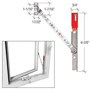 crl left hand stainless steel trutha casement window opening control device ep  cr