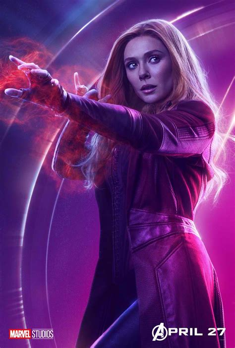 Avengers Infinity War Scarlet Witch Pelikula Mania