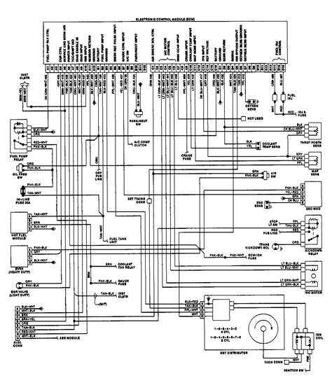 gm tbi wiring harness diagram