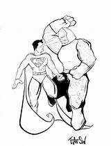 Superman Clipart Darkseid Coloring Pages Super Man Cliparts Clip Template Use Batman Clipartbest Artist sketch template