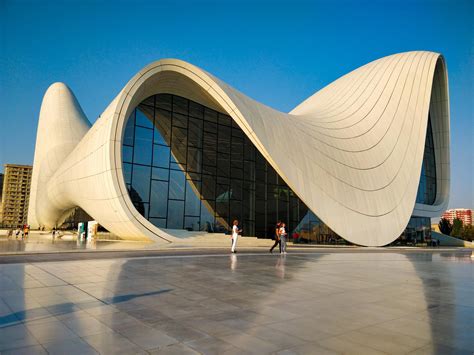 heydar aliyev center baku  zaha hadid architecture geometric architecture