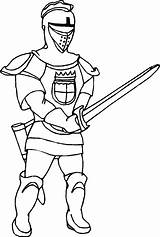 Knight Coloring Pages Medieval Kids Printable Knights Colouring Print Rider St People Georges Online Color Horse Omalovánky Activities Colour Rytíři sketch template
