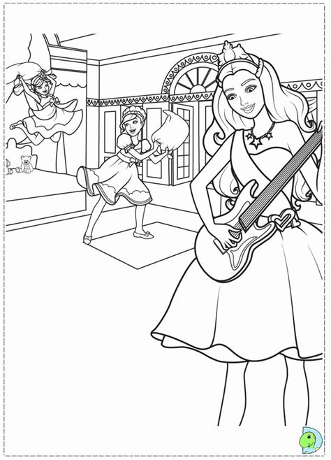 barbie popstar coloring pages coloring pages