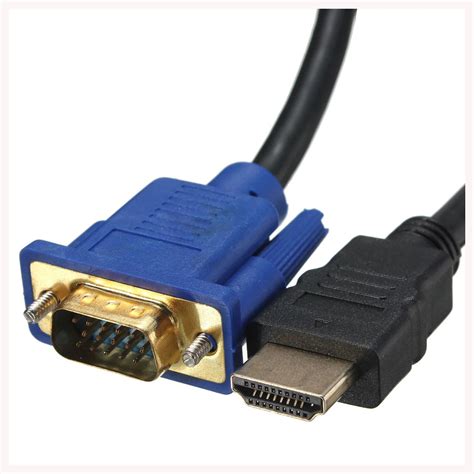 buy hdtv  hdmi male  vga adapter cable connector