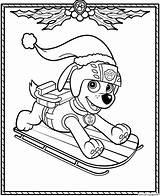 Patrol Coloring Christmas Paw Zuma Pages Printable Holiday Kids Print Choose Board Info sketch template