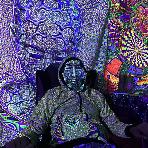 Trippy Tapestry Psychedelic Spiritual Luminokaya Psyart Nature Etsy