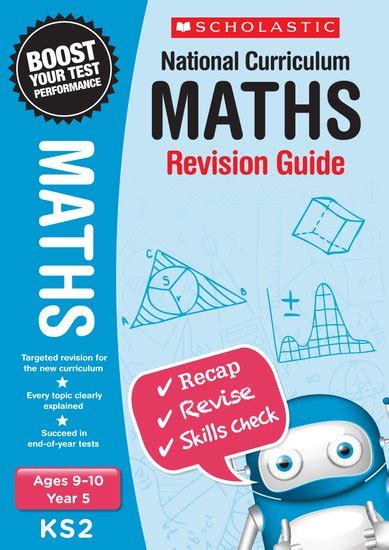 national curriculum revision maths revision guide year  scholastic kids club