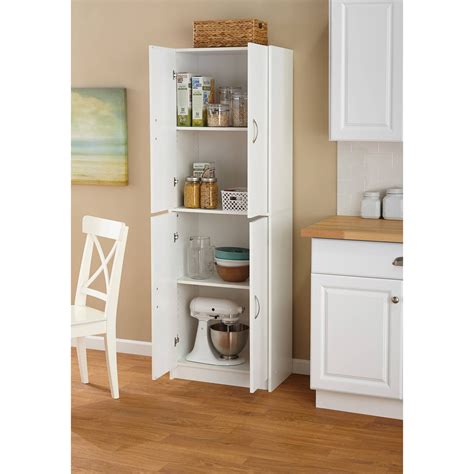 tall storage cabinet kitchen cupboard pantry food storage organizer
