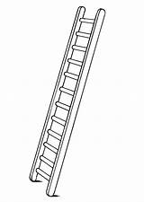 Escalera Dibujo Ladder sketch template