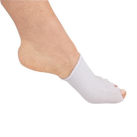 2pairs Gel Toe Socks Unify Feet Foot Separator Cushion Pain