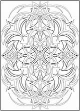 Coloring Pages Abstract Dover Adult Tribal Colouring Mandala Adults Book Creative Printable Samples Publications Books Color Mandalas Doverpublications Haven Appropriate sketch template