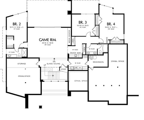 house plans  basements dfd house plans blog