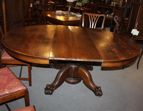 Bargain John S Antiques Antique Round Oak Dining Table