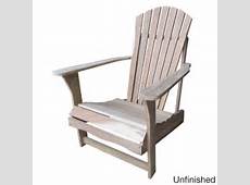 Solid Acasia Wood Adirondack Chair 16470868 Overstock Shopping