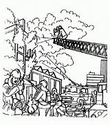 Coloring Fireman Pages Popular Library Clipart Ausmalbild Feuerwehr sketch template