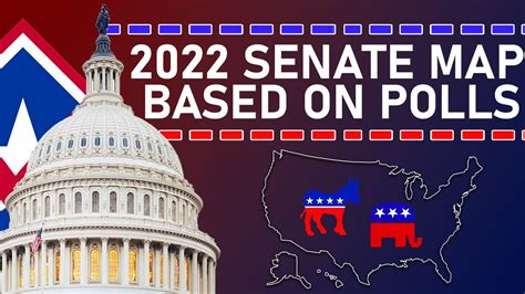 The 2022 Senate Elections Based On Polls August 2022 Youtube