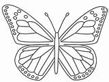 Butterfly Coloring Pages Printable Butterflies Kids Color Print Colouring Filminspector Book Sheet sketch template