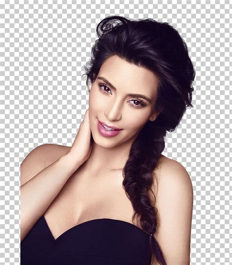 Kim Kardashian Png Beauty Beer Black Hair Brown Hair