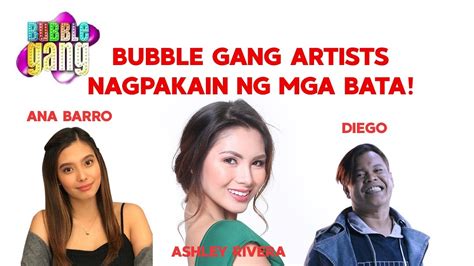 Ashley Rivera Kasama Ang Co Stars Sa Bubble Gang Nagpakain