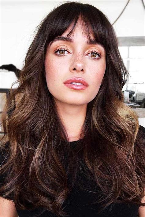Bangshairstyle Thick Hair Styles Hairstyles With Bangs Curly Hair