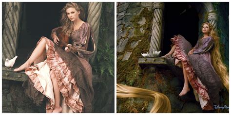 taylor swift as rapunzel from disney s tangled disney dream portrait rapunzel disney tangled