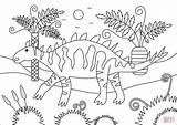 Coloring Gigantspinosaurus Kentrosaurus Dinosaur Stegozaur Kolorowanki Dinozaury Maiasaura Bear Drukuj sketch template