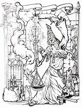 Wizard Merlin Enchanteur Colorear Miti Colouring Myths Complexe Legends Coloriages Leggende Leyenda Adulti Mythen Legenden Justcolor Magician Leyendas Encequiconcerne Malbuch sketch template