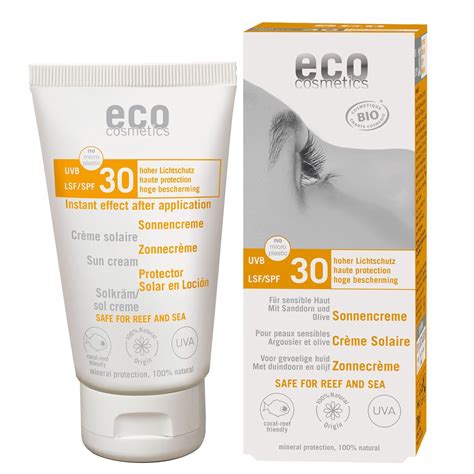 eco cosmetics sonnencreme lsf  mit sanddorn und olive ml  kaufen