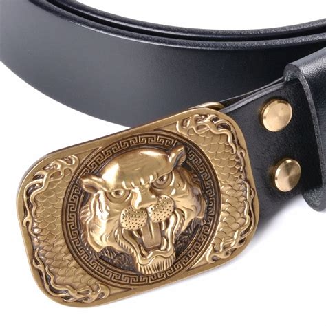 handmade genuine leather belts  men high quality luxury mens