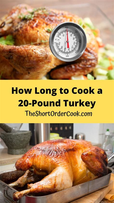 How Long To Cook A 20 Pound Turkey Turkey Cooking Times Roast