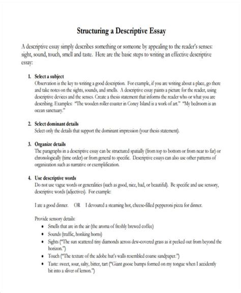 descriptive essay examples  room descriptive essay samples