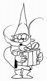 Coloring Pages Gnome Gnomes Coloringpages1001 Kleurplaat Gif Animated sketch template