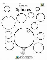 Coloring Sphere Spheres Shapes Clipart Printable Math Worksheets Grade Shape Template Color Cones Salamanders Solid 1st Designlooter 08kb 1000 Drawings sketch template
