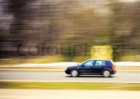 car   move motion blur stock photo colourbox