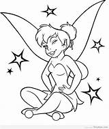Tinkerbell Disney Coloring Pages Bell Tinker Laughing Drawings Line Pixie Printable Fairy Drawing Print Characters Sheet Halloween Clip Clipart Cartoon sketch template