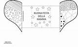 Festa Biglietto Creativi sketch template