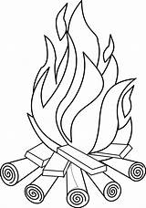Fire Clipart Clip Line Drawing Flame Flames Coloring Pages Cliparts Fire2 Green Openclipart Fireplace Transparent Kids Bonfire Clipartbest Clker Indian sketch template