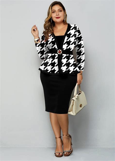 stylish work outfits business casual outfits elegant  size outfits  size business