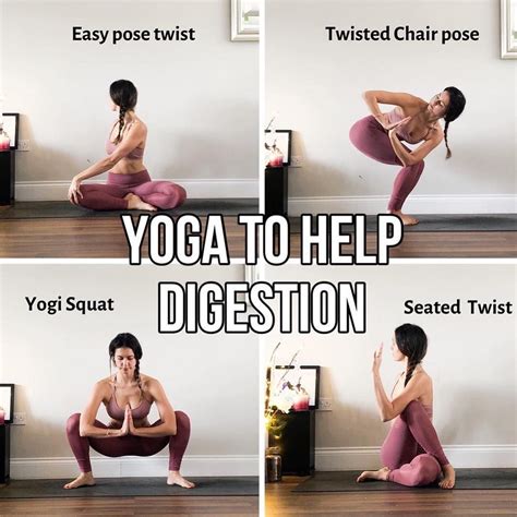 yoga poses  food digestion  health