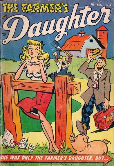 the farmer s daughter and the traveling salesman vintage comic book by
