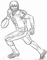 Coloring Ryan Matt Nfl Pages Football Printable Drawing Sports Supercoloring Categories sketch template
