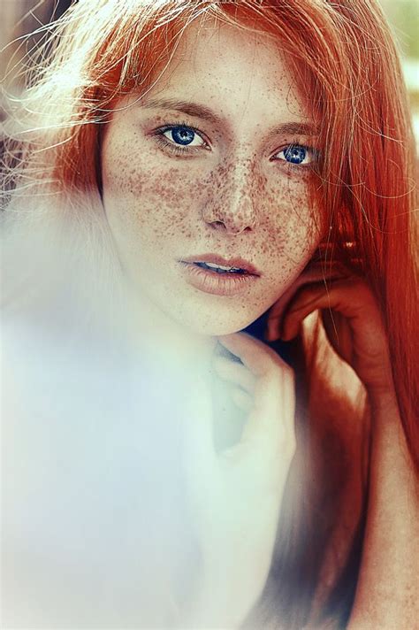 untitled by lena dunaeva via 500px red hair freckles beautiful freckles beautiful redhead