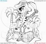 Pirate Coloring Skulls Pages Popular sketch template