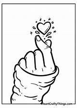 Iheartcraftythings Hands sketch template
