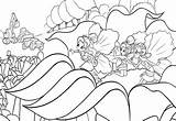 Thumbelina Coloringhome sketch template