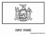 Flag York State Coloring Symbols Pages Dollar Bill Kids Arms Popular Sunrise Library Clipart Boys sketch template