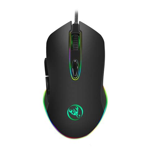 buttons dpi optical rgb backlit usb wired gaming mouse game