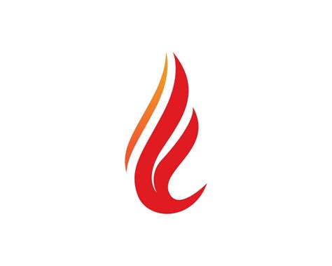 vuur vlam natuur logo en symbolen pictogrammen sjabloon  vectorkunst bij vecteezy