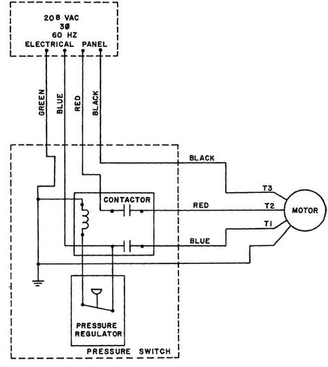 oilless air compressor single phase wiring diagram wiring diagram pictures