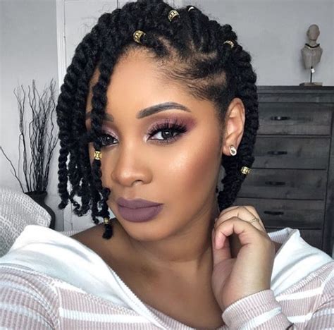 great style  black girl hairstyles braids natural hair